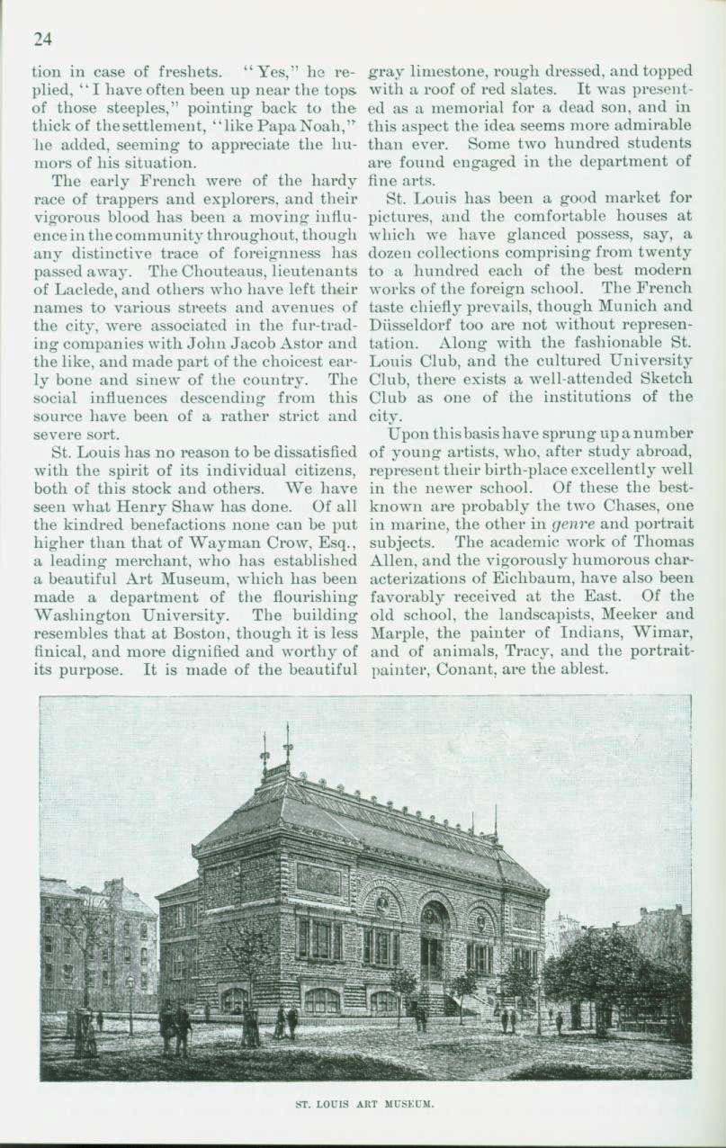 Saint Louis in 1884: "the future great city of the world." vist0024j